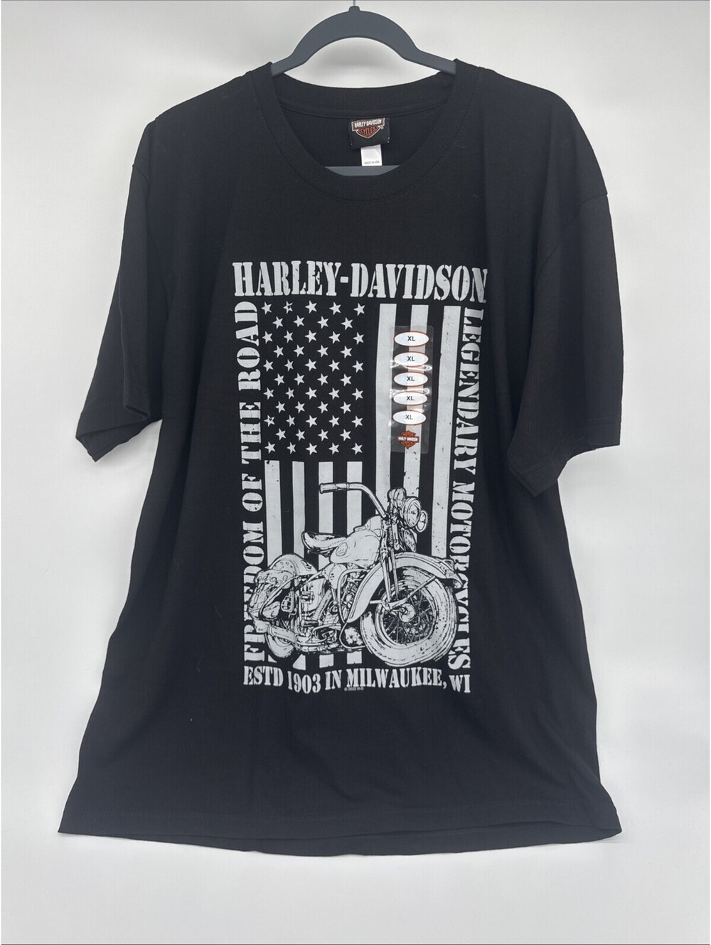 Harley-Davidson Men's T-Shirt Huntington Beach XL NWOT 100% Cotton